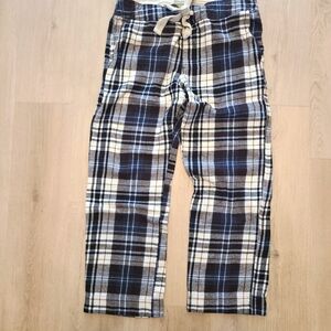 Men's Pajama Pants! Size M. Plaid. Heavy-weight warm soft comfy cotton material.
